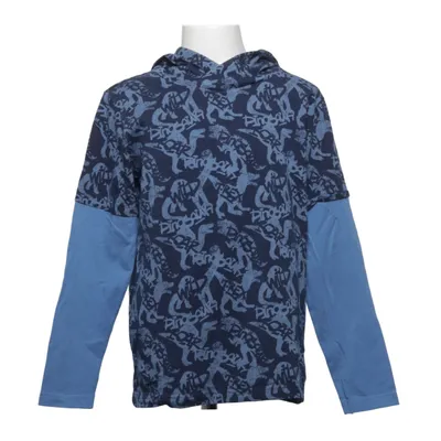 Hoodie (Blue) from Lamino Cotton, Elastane