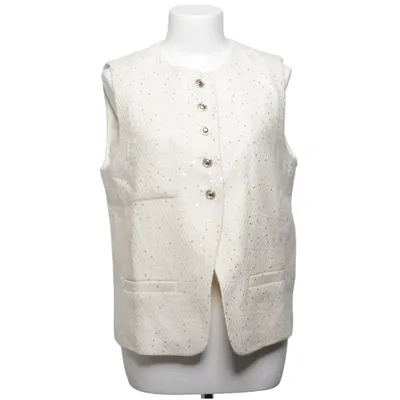 Gilet d'extérieur (Blanc) de MOTF Polyester, Laine