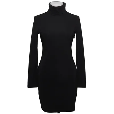 Jurk met col (Zwart) van Mel Ivy Polyester