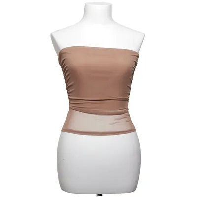 Tube top (Beige) from Tiger Mist Elastane, Polyester