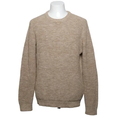 Sweater (Slvince Ls Knit Bubble Crew Neck W Noos) from Selected Homme Cotton