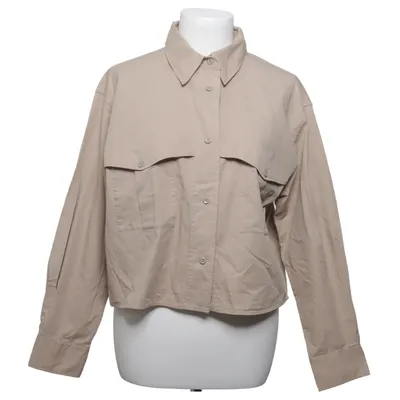 Skjorte (Beige) fra Massimo Dutti Bomuld