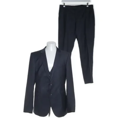 Kostym (Grå, Blå) från Strellson Ull, Polyester, Polyamid