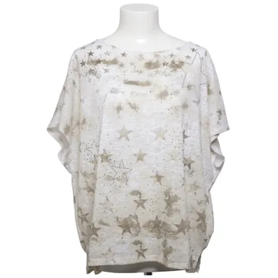 Top (Beige, Hvid) fra Marble Polyester, Viscose