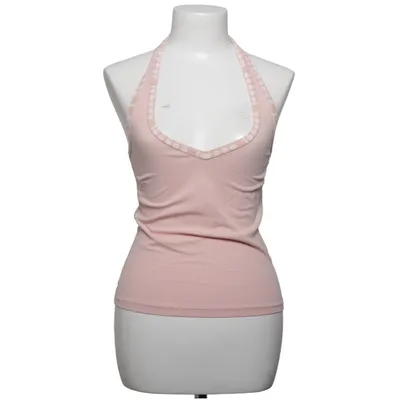Halterneck top (Pink) fra Nanso Bomuld, Polyamid