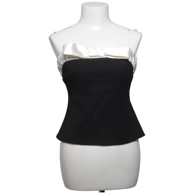 Tube top (Black, White) from Zara Polyester