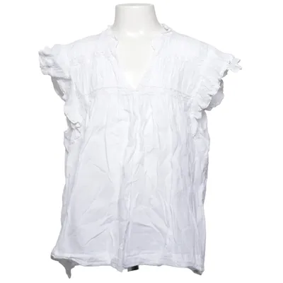 Top (Wit) van Gina Tricot Organisch katoen