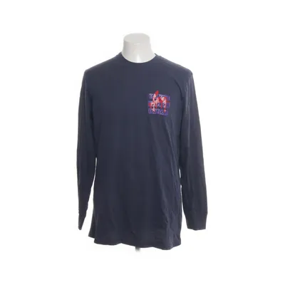 Langærmet t-shirt (Blå) fra Lee Bomuld