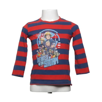 T-shirt à manches longues (Rouge, Bleu) de Fireman Sam Coton