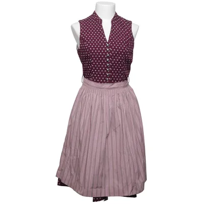 Dirndl (Lila, Roze, Meerkleurig) van Nübler Katoen