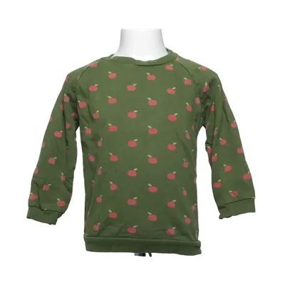 Collegetröja (Grön, Röd) från Little Green Radicals Ekologisk bomull