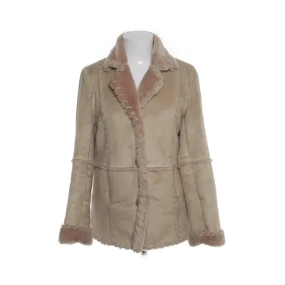 Shearling jacket (Beige) from Giorgio Mobiani Acrylic, Faux fur, Polyester