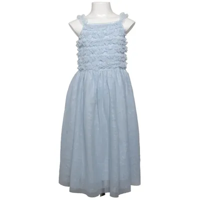 Kjole (Blå) fra H&M Bomuld, Elastan, Polyester