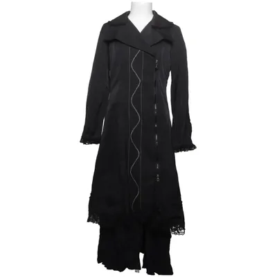 Coat (Black) from 7Sins Cotton, Polyester