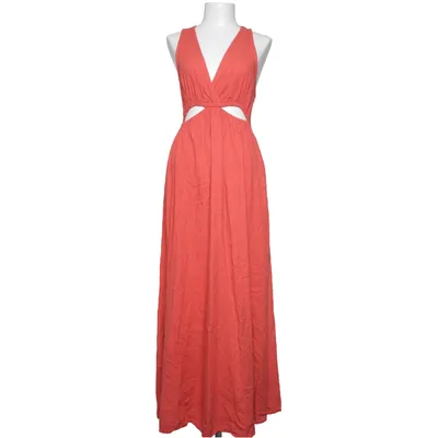 Maxi dress (Red) from Hering Linen, Lyocell, Viscose