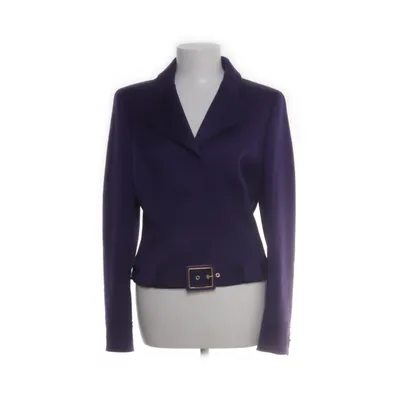 Jacket (Purple) from Escada Elastane, Cashmere, Wool