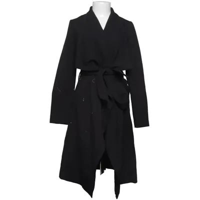 Manteau (Noir) de Kiomi Élasthane, Polyester, Viscose