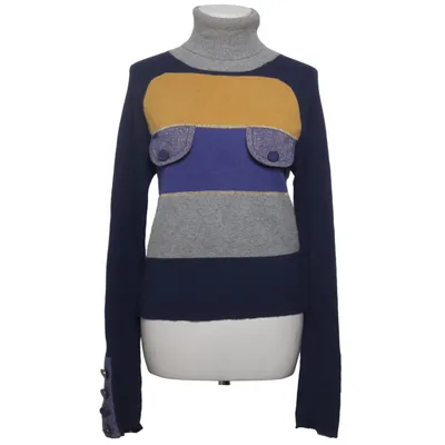 Pul à col roulé (Bleu, Multicolore) de Manoush Angora, Cachemire, Coton, Polyamide, Viscose, Laine