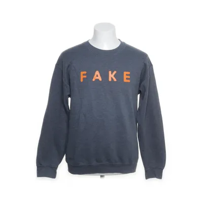 Sweatshirt (Blå) fra Gildan Bomuld, Polyester