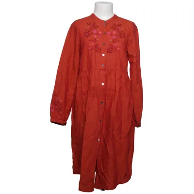 Skjortklänning (Orange) från Gudrun Sjödén Bomull, Linne