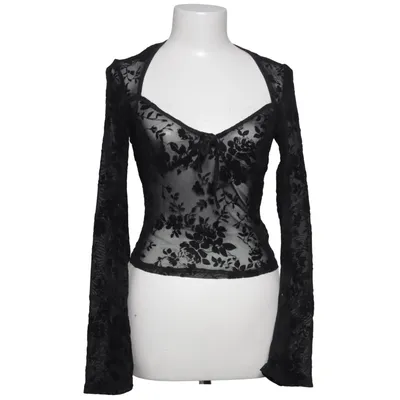 Top (Black) from Venderby's Elastane, Polyester