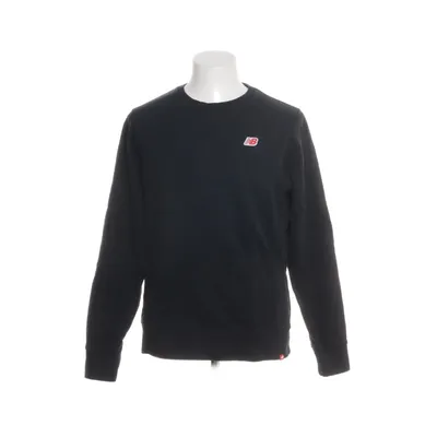 Collegetröja (Svart) från New Balance Bomull, Elastan