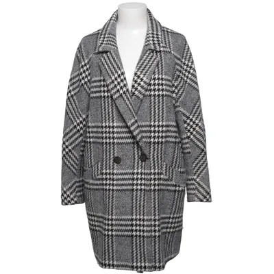 Manteau (Noir, Blanc) de Collection Pimkie Polyester, Laine