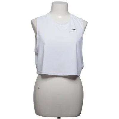 Träningslinne (Vit) från Gymshark Elastan, Polyester