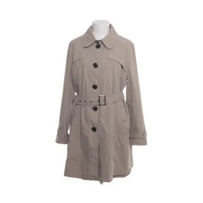 Trenchcoat (Grijs) van Isolde Katoen, Polyester