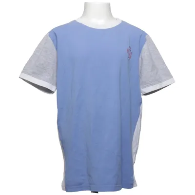 T-shirt (Blå, Grå, Hvid) fra Ferrari Bomuld, Elastan