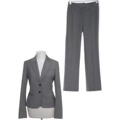 Kostym (Grå) från ESPRIT Acetat, Polyester, Ull, Viskos