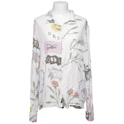 Shirt (White, Multicolored) from Neuw Viscose