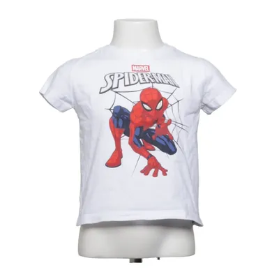 T-shirt (Wit, Rood, Blauw) van Marvel Spiderman Katoen