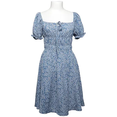 Kleid (Blau, Weiß) von Shein Vcay Polyester