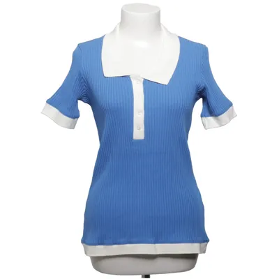 Polo shirt (Blue, White) from Adoore Cotton