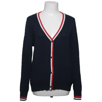 Cardigan (Blauw, Rood, Wit) van Essentials Katoen