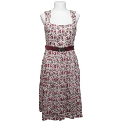 Dirndl (White, Red, Multicolored) from Alpina Cotton, Polyester