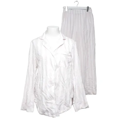 Pyjamasz (Pink, Hvid) fra KappAhl Bomuld