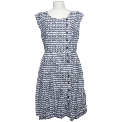 Jurk (Blauw, Wit) van Emilyandfin Katoen