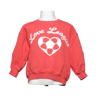 Sweatshirt (Rouge, Blanc) de Zara Coton, Élasthane