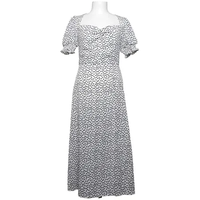 Maxikjole (Hvid, Sort) fra Vices Polyester
