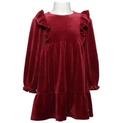 Klänning (Röd) från Newbie by KappAhl Elastan, Polyester