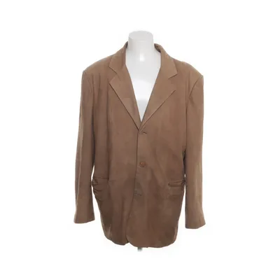 Leather blazer (Brown) from Gian Mori Leather