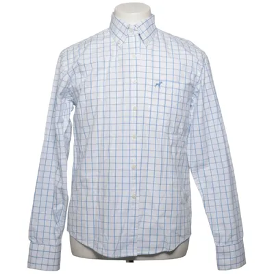 Buttondown-skjorta (Vit, Blå) från Joe Boxer Bomull