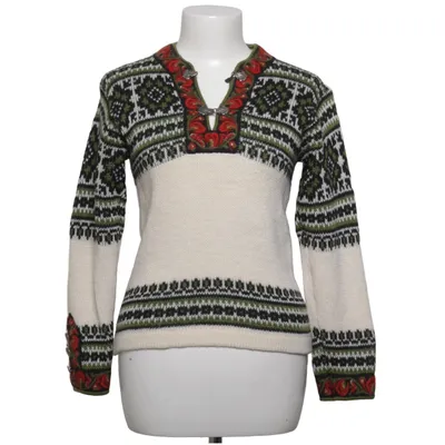 Noorse trui (Wit, Groen, Rood) van Nordstrikk