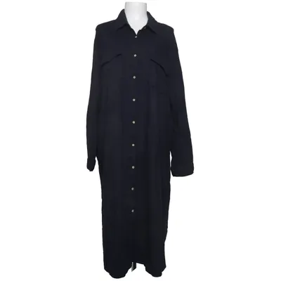 Shirt dress (Black) from JYOTHI Linen, Viscose