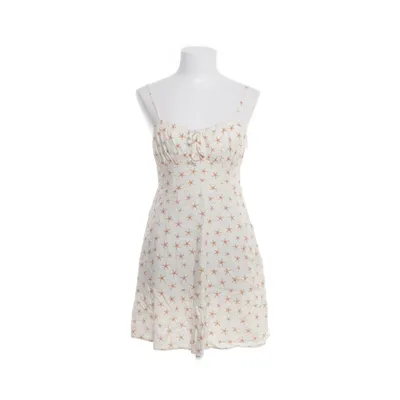 Dress (White, Multicolored) from Pull & Bear Polyester