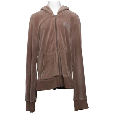 Hættetrøje (Brun, Beige) fra H&M Young Bomuld, Polyester
