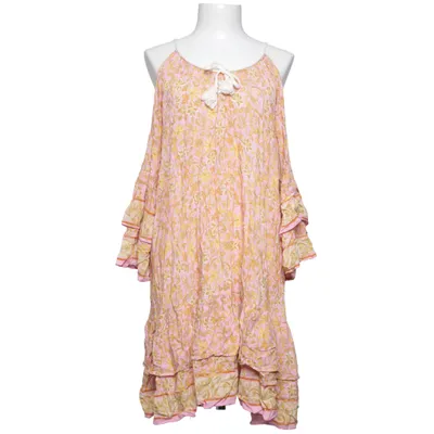 Kjole (Pink, Brun, Flerfarvet) fra Cherry Koko Polyester, Viscose