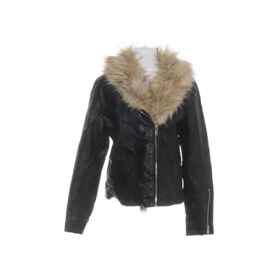 Jacka (Svart, Beige) från H&M Akryl, Polyester, Polyuretan, Viskos